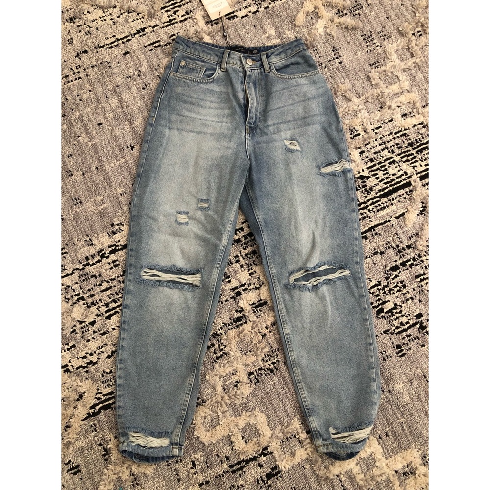 Riot high rise mom jeans